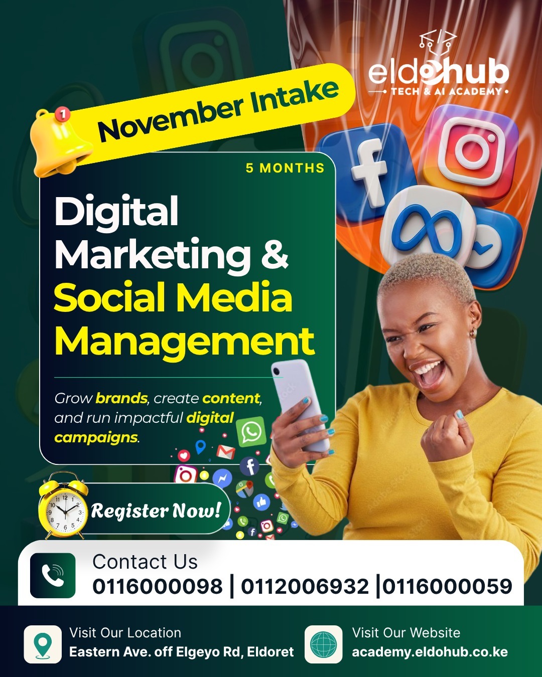 Digital Marketing and Social media management