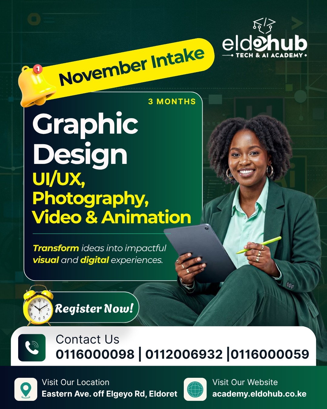 Graphic Design, UI/UX and Creative Media